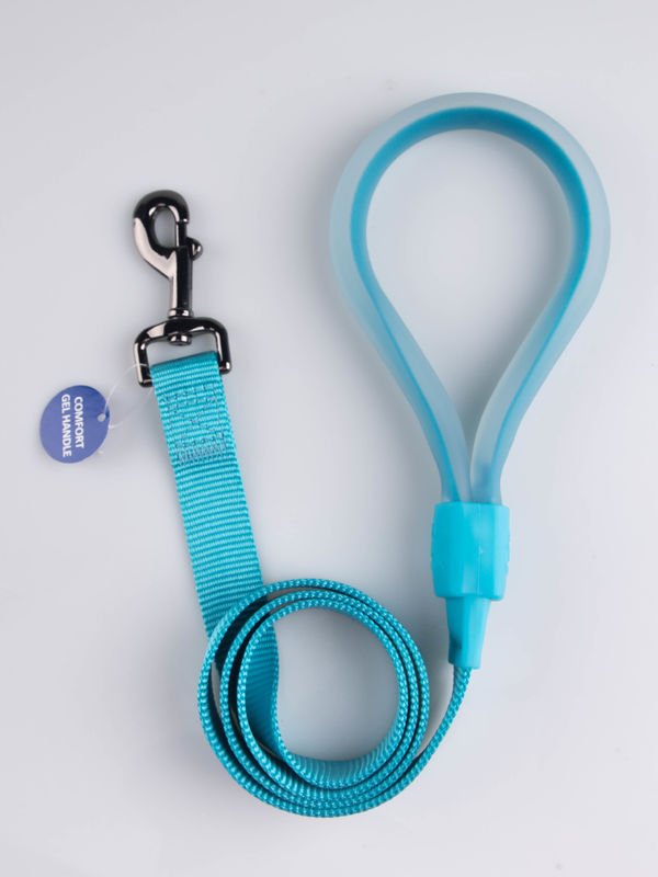 Silicone Handle Durable Nylon Dog Leashes Training And Walking Dog Rope Leash