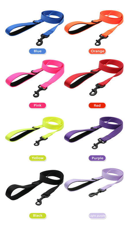 Polyester Rope Dog Leash For Medium Large Dogs Outdoor Training