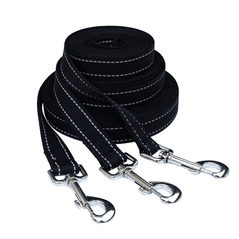 Soft Padded Handle Reflective Nylon Dog Leash With For Training Walking Lead Dogs