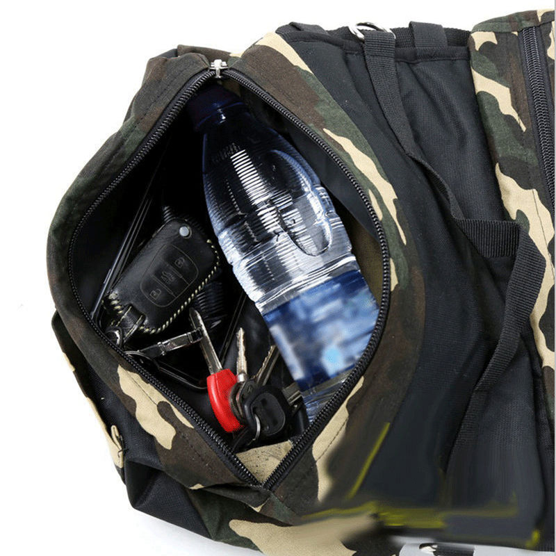 Adjustable Camo Dog Self Backpack Harness Bag Hunting Dog Backpack For Large Dog