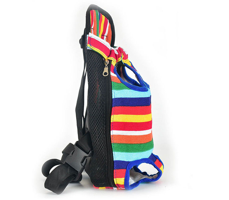 Legs Out Hands Free Adjustable Front Dog Carrier Backpack Travel For Small Medium Puppy