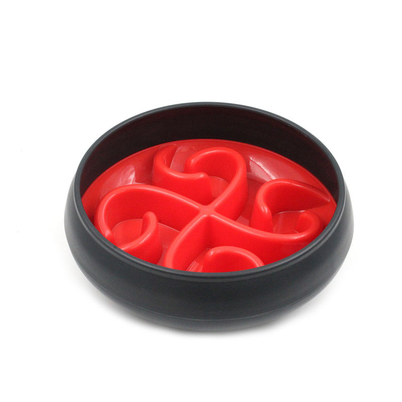 BSCI  Splash Proof Pet Slow Feeder Bowl For Cats Dogs