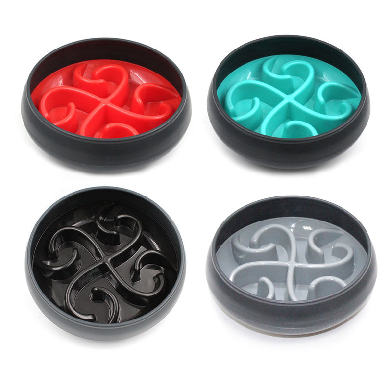 BSCI  Splash Proof Pet Slow Feeder Bowl For Cats Dogs