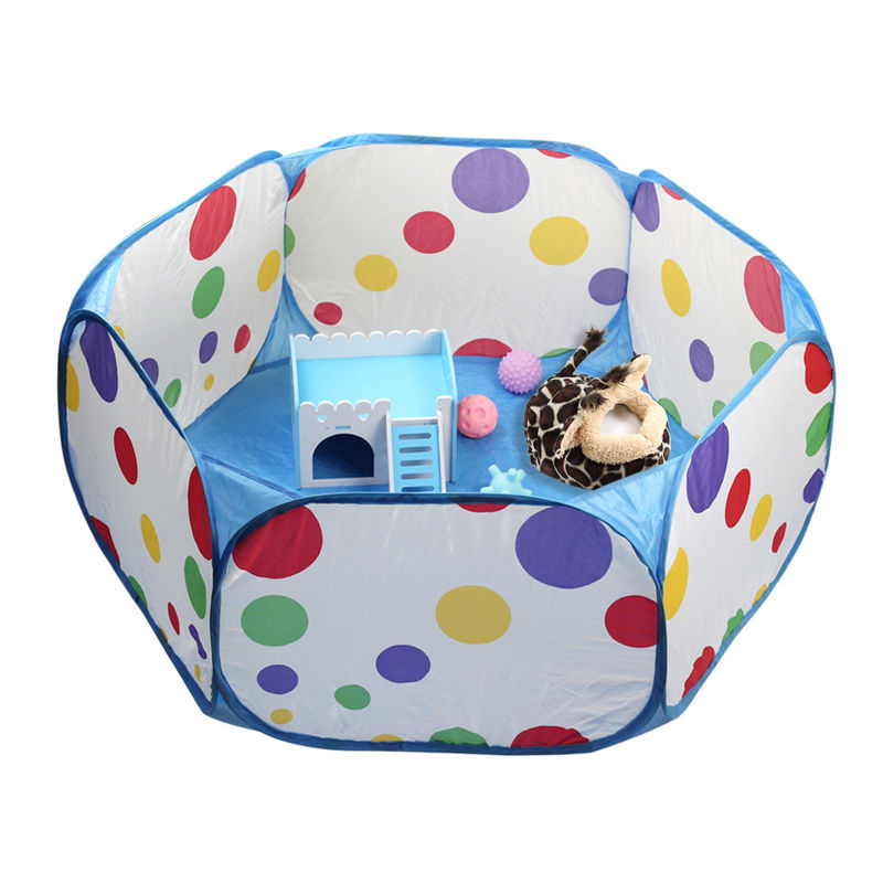 Exercise Yard Nylon Portable Foldable Pet Playpen Small Animal Cage Tent 40X85cm