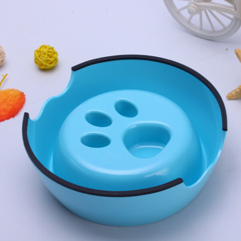 Non Slip Slow Eating Cat Bowl Prevent Cat Food Splash Water Pet Slow feeder Puppy Bowl
