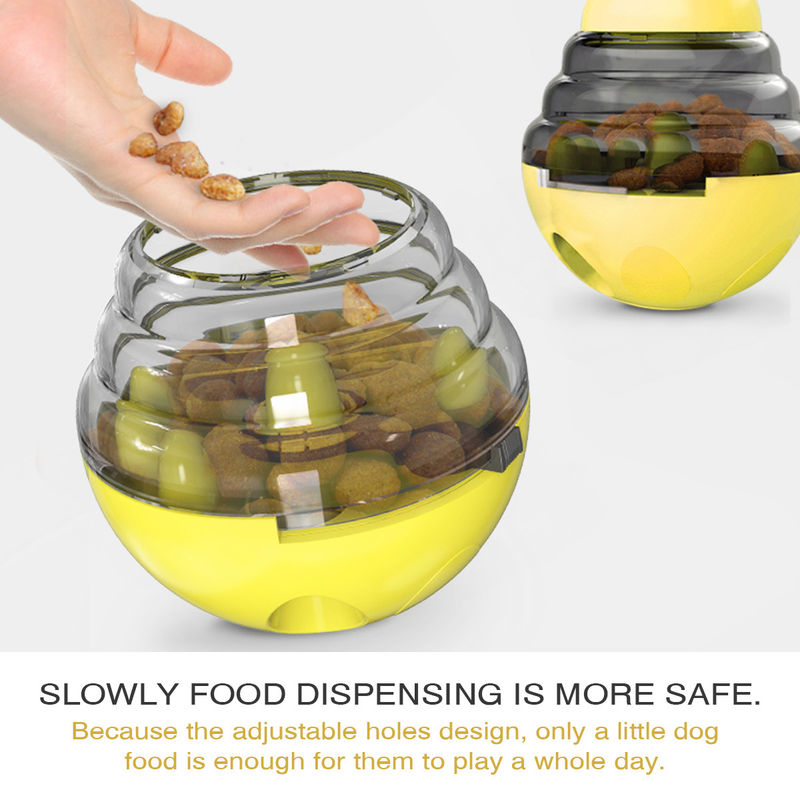 Pet Food Container Slow Feeder Puppy Bowl Puzzle Food Bowl Dog &amp; Cat Toy 	10*10*12.5cm