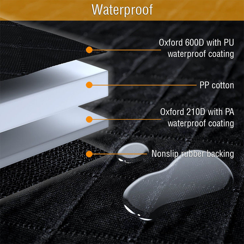 Custom Luxury Oxford Cloth Waterproof Dog Car Seat Covers For Suv Hammock 1.4KG
