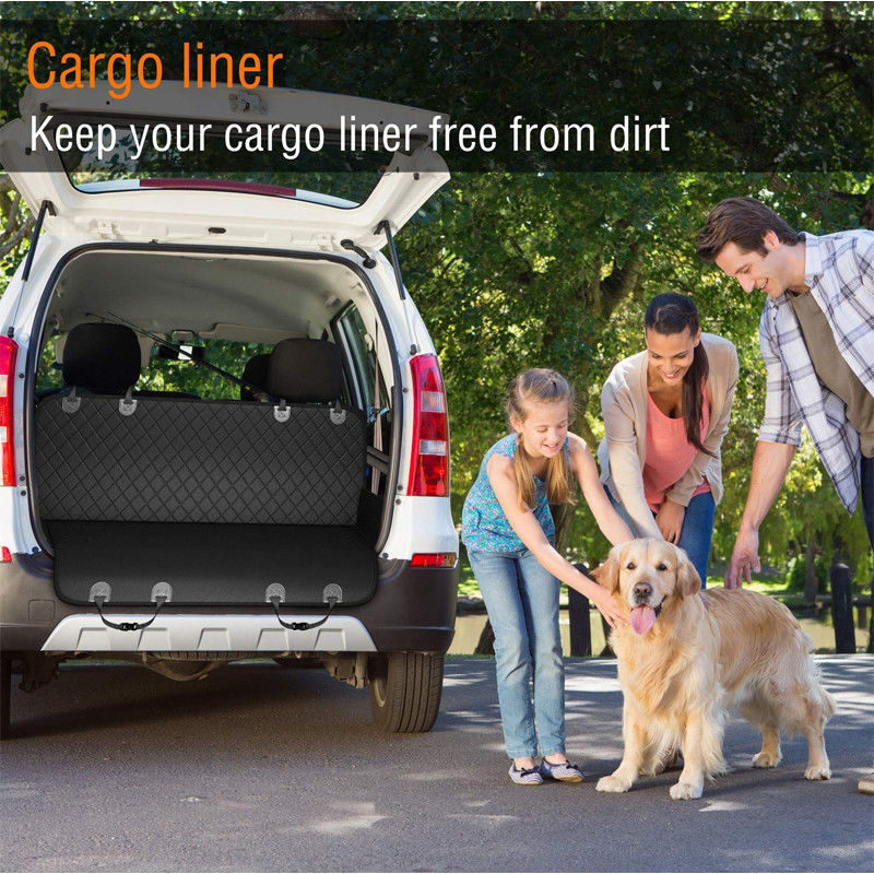 Custom Luxury Oxford Cloth Waterproof Dog Car Seat Covers For Suv Hammock 1.4KG