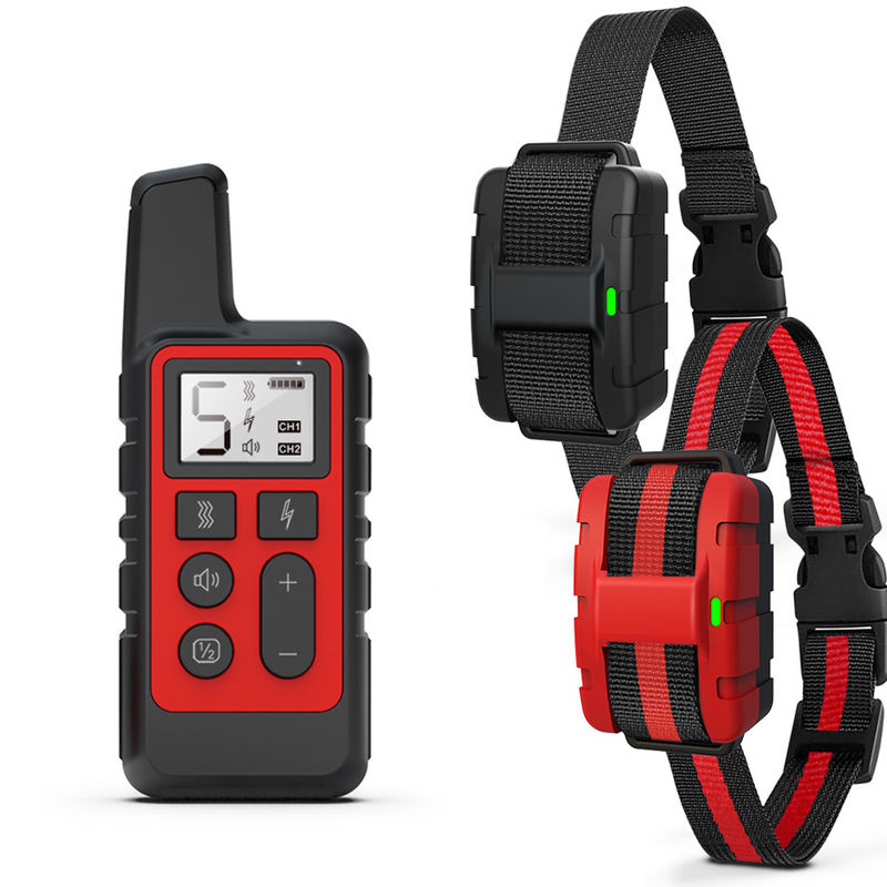 Pet Treats 1000Feet Dog Care Training Collar Rechargeable Shock Collar For Large Dogs
