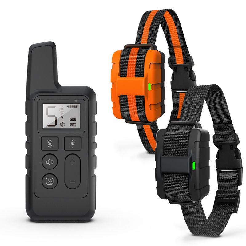 Pet Treats 1000Feet Dog Care Training Collar Rechargeable Shock Collar For Large Dogs