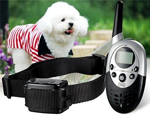 Remote Non Barking Pet Training Products Stop Barking Vibrating Dog Collar With Sound