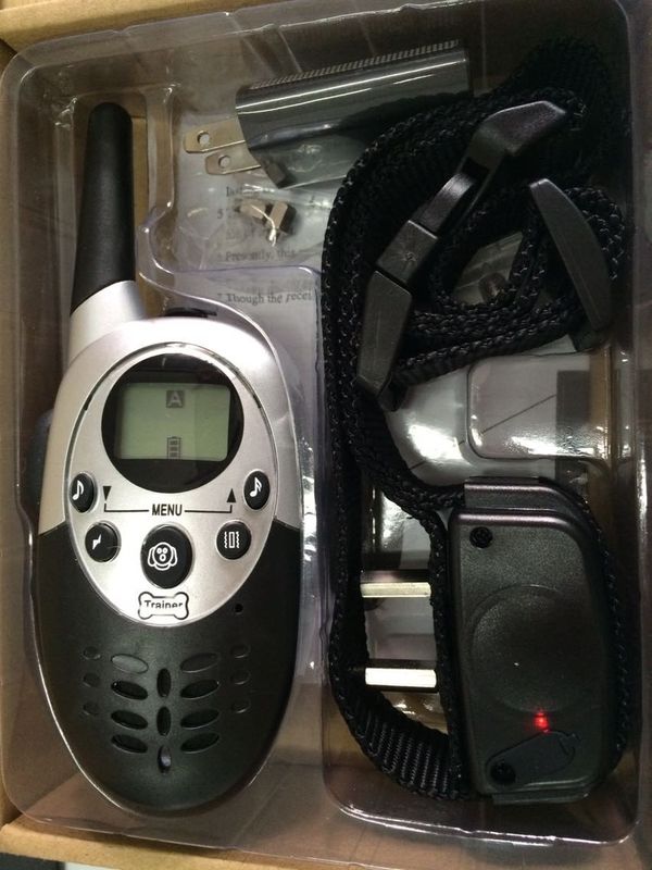 Remote Non Barking Pet Training Products Stop Barking Vibrating Dog Collar With Sound