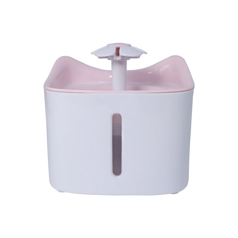 Two Patterns Pet Water And Food Dispenser 1.8L For Cats And Dog Food Water Dispenser