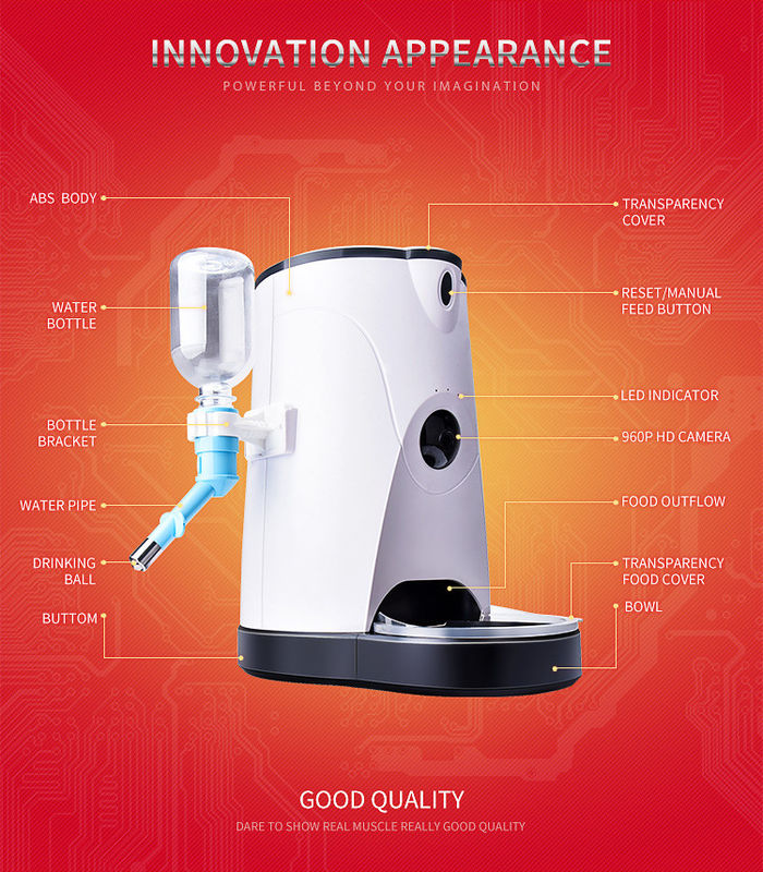 Remote Control Pet Water And Food Dispenser