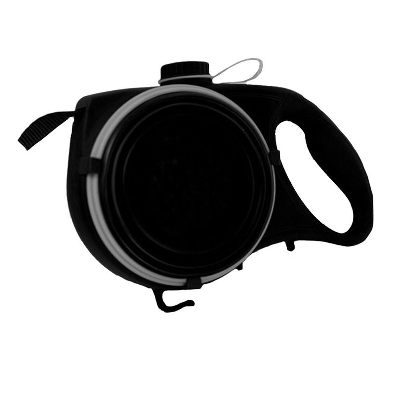 Anti Twist Collapsible Dog Leash Water Bottle ABS Plastic