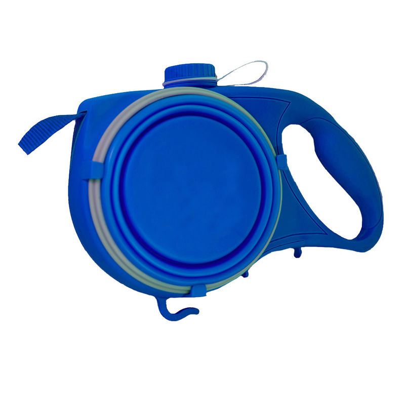 Rope Dog Leash Water Bottle With Foldable Cups Muti Function 5 In 1
