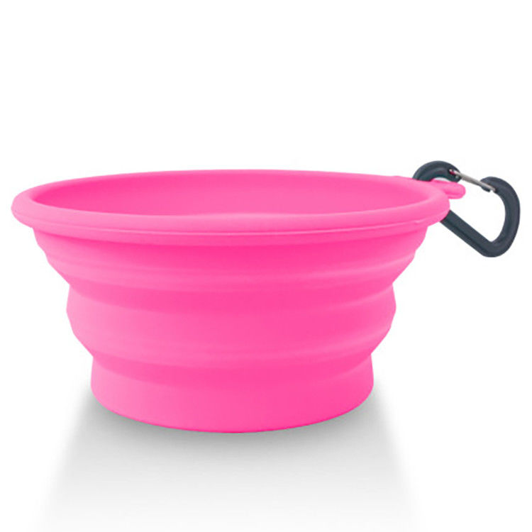 365ml 685ml Silicone Collapsible Dog Water Bowl For Outdoor Activities
