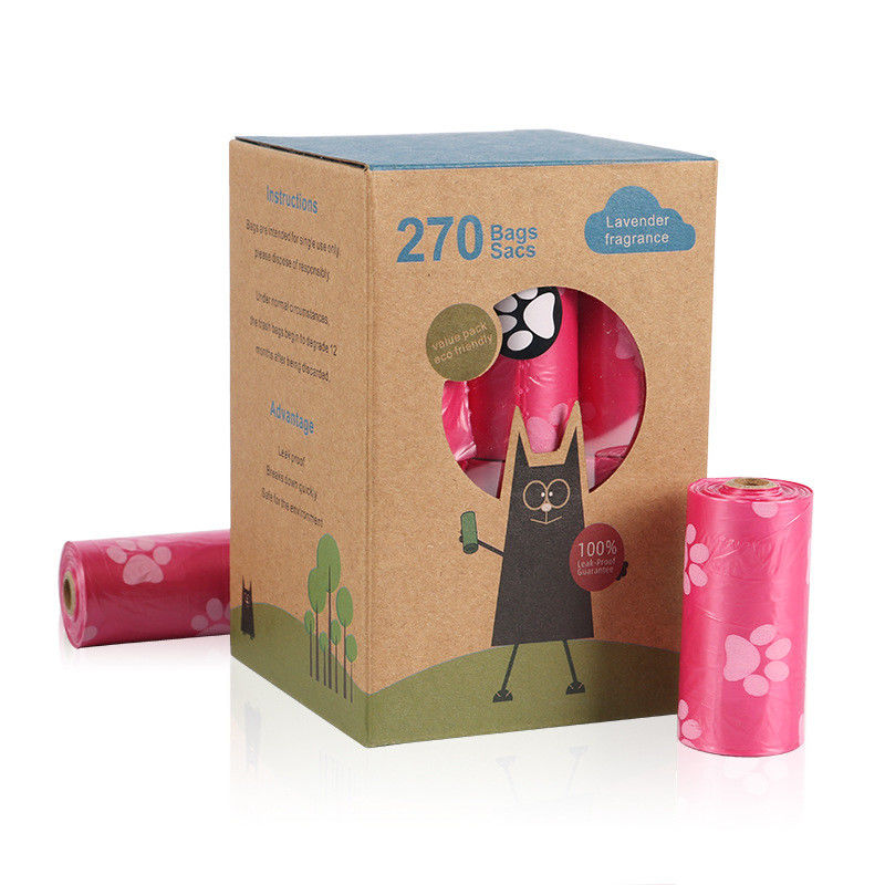 Paws Print EPI Biodegradable Bags For Poop Ourdoor Walking Hiking Traveling
