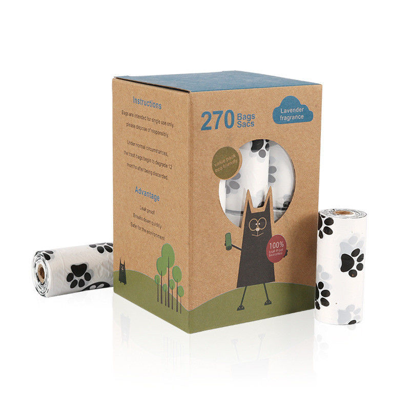 Paws Print EPI Biodegradable Bags For Poop Ourdoor Walking Hiking Traveling