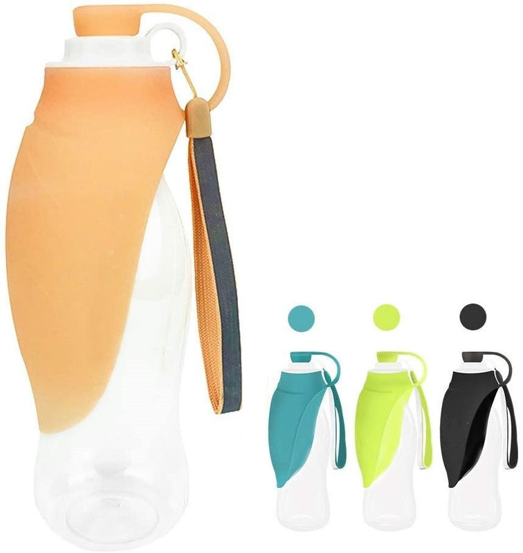 Foldable Portable Drinking Bottle For Dogs 580ML Collapsible Pet Water Bottle