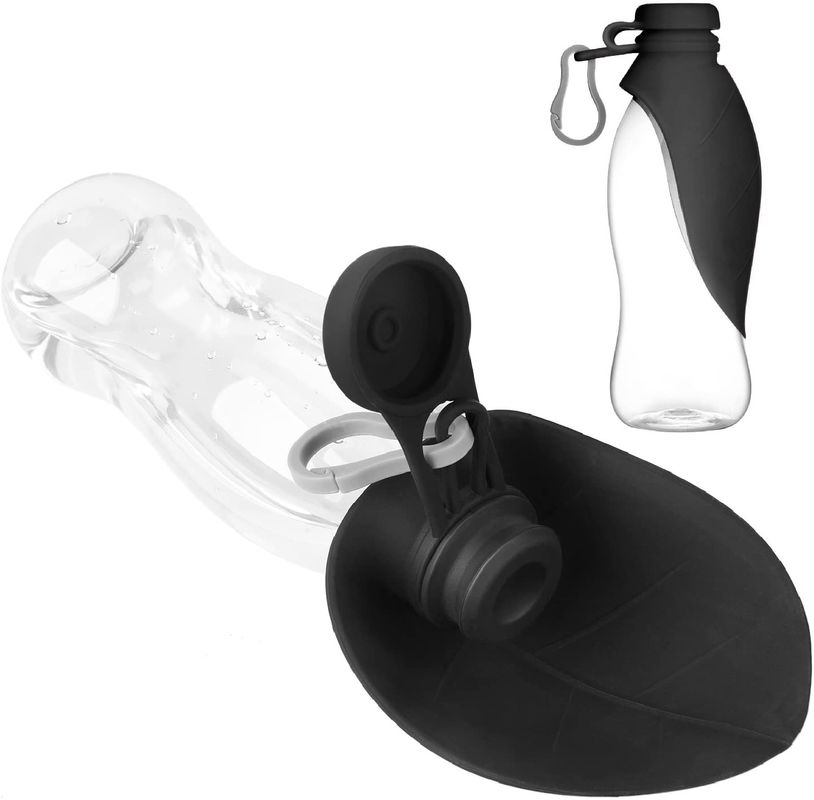 20Oz Portable Pet Water Dispenser Container And Feeder Bowl For Dogs