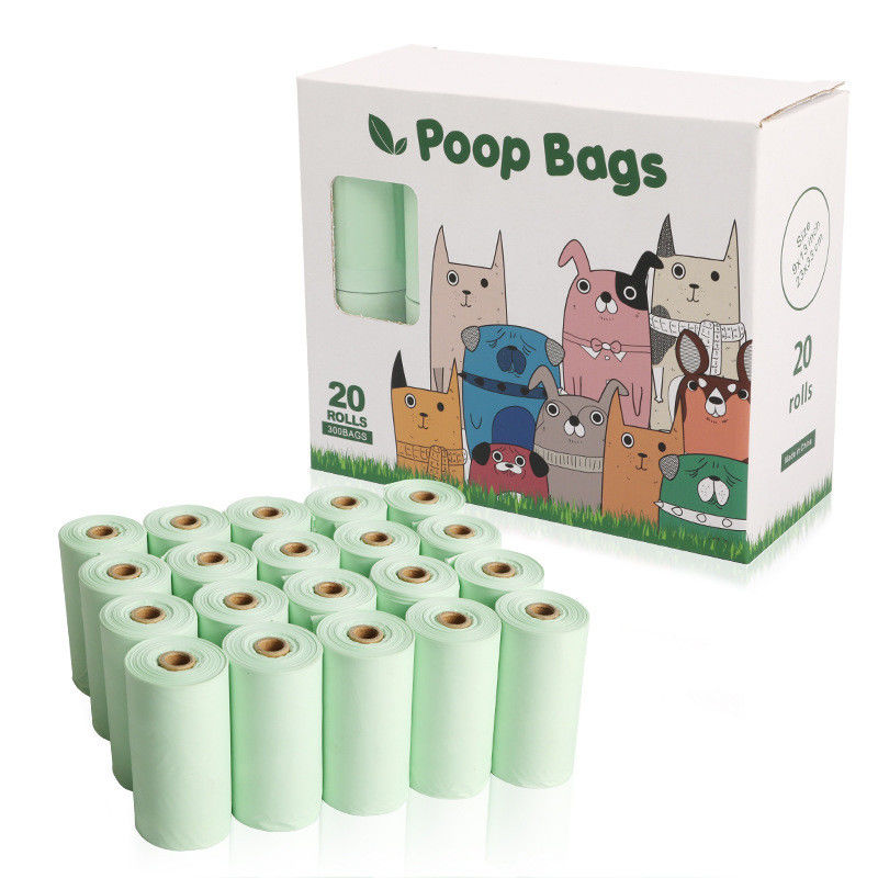 BSCI Cornstarch Dog Poop Bags 100% Compostable Biodegradable Poop Bags