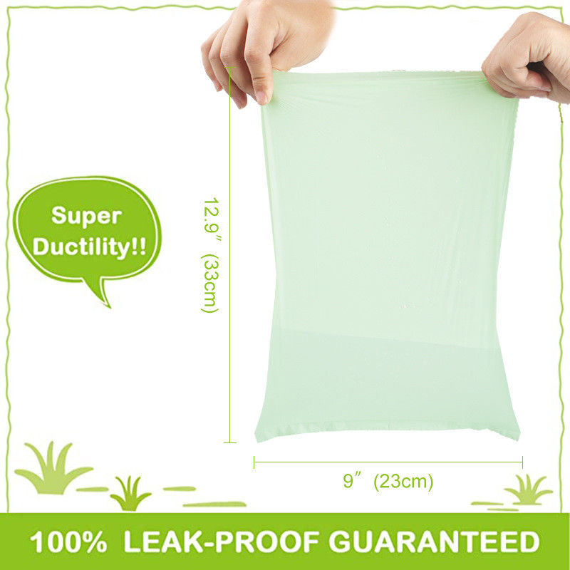 120 Eco Friendly Compostable Dog Poop Bags Biodegradable Bulk Leak Proof Degradable Dog Poop Bags