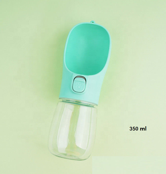Travel Drink Carre Cup Leak Proof Dog Bowl Water Bottle For Outdoor BPA Free  350ML