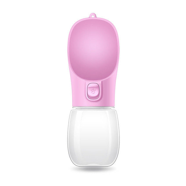 Leak Proof PP Bowl Dogs Travel Water Bottle With 19oz