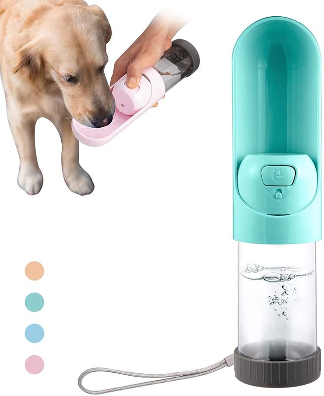 Collapsible Portable Pet Dog Water Bottle For Outdoor Walking