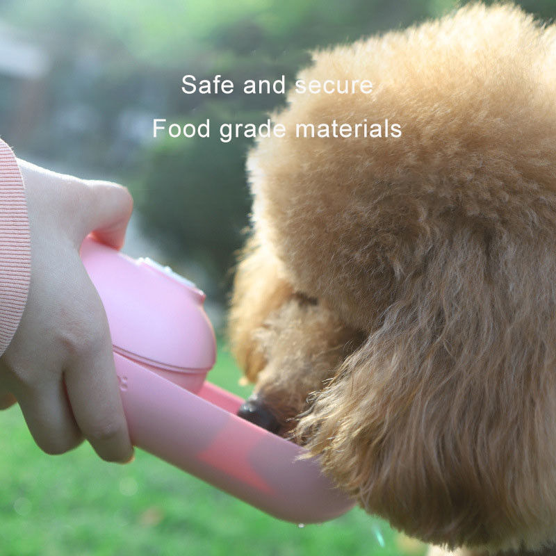 300ml 10 Oz Small Portable Travel Dog Water Bottle Of Sliding Cover Fall Proof Fountains