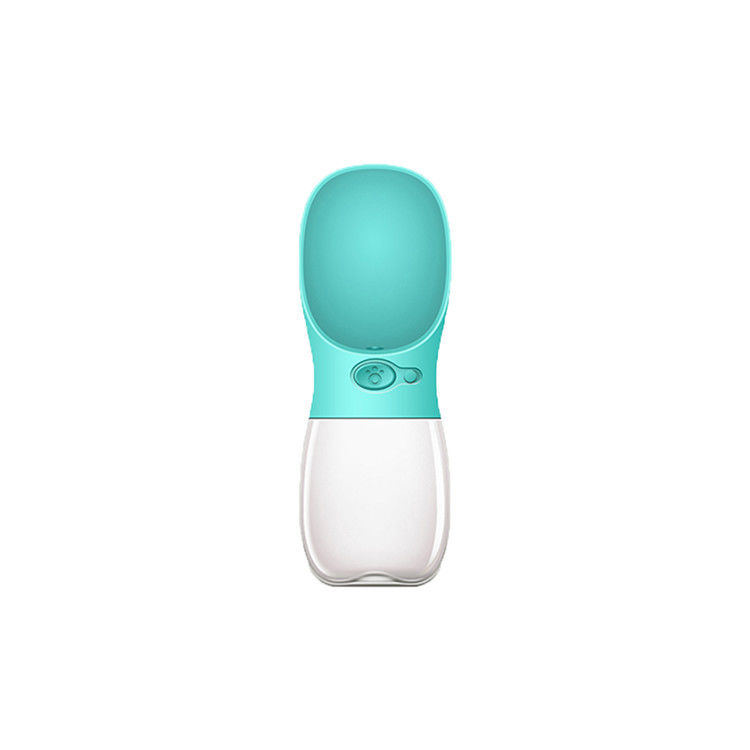 ABS PC Foldable Dog Water Bottle 550ml Pets Water Dispenser For Pet Drinking
