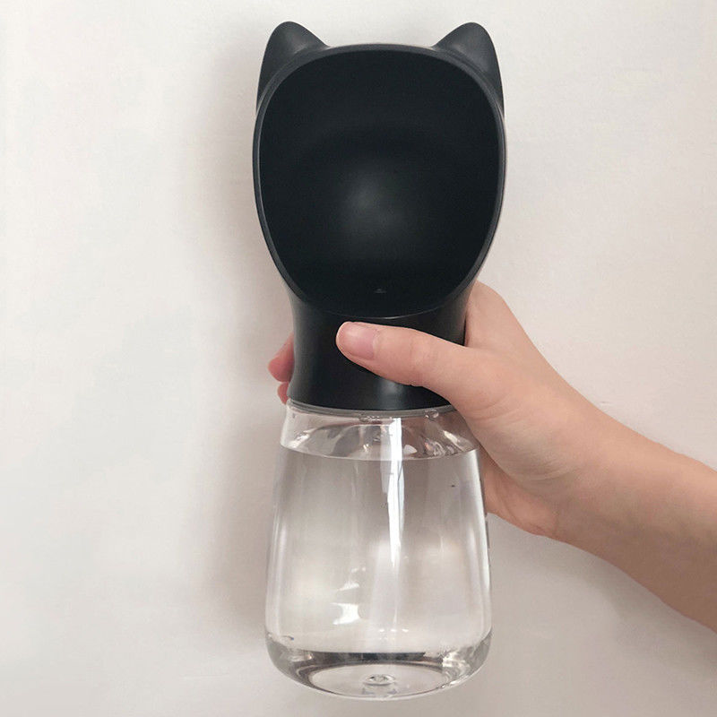 Bulldogs 17oz Foldable Dog Water Bottle Dispenser Leak Proof