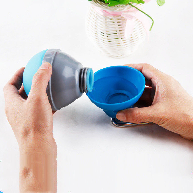 OEM Pet Dog Drinking Cup 200ml 7 Oz  Dog Water Bottle And Bowl