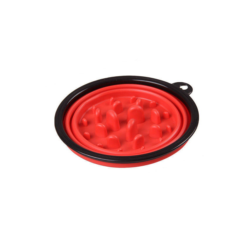 Interactive Slow Feeder Safety Foldable Dog Collapsible Bowl 13*9*5.5cm