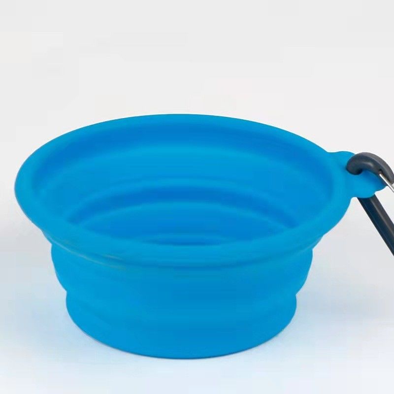 BSCI Silicone Dog Bowl Slow Feeders Collapsible Foldable Dog Bowl
