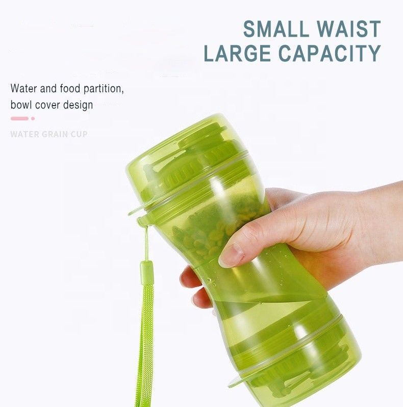2 In 1 Pets Food Container Factory With Pop Bag Dispenser