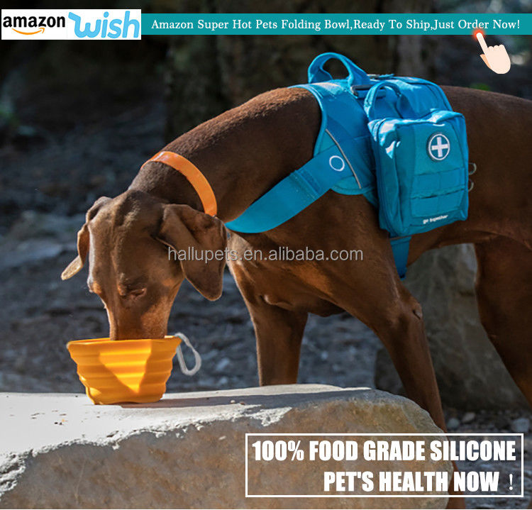 Silicone Pet Dog Bowl Feeder